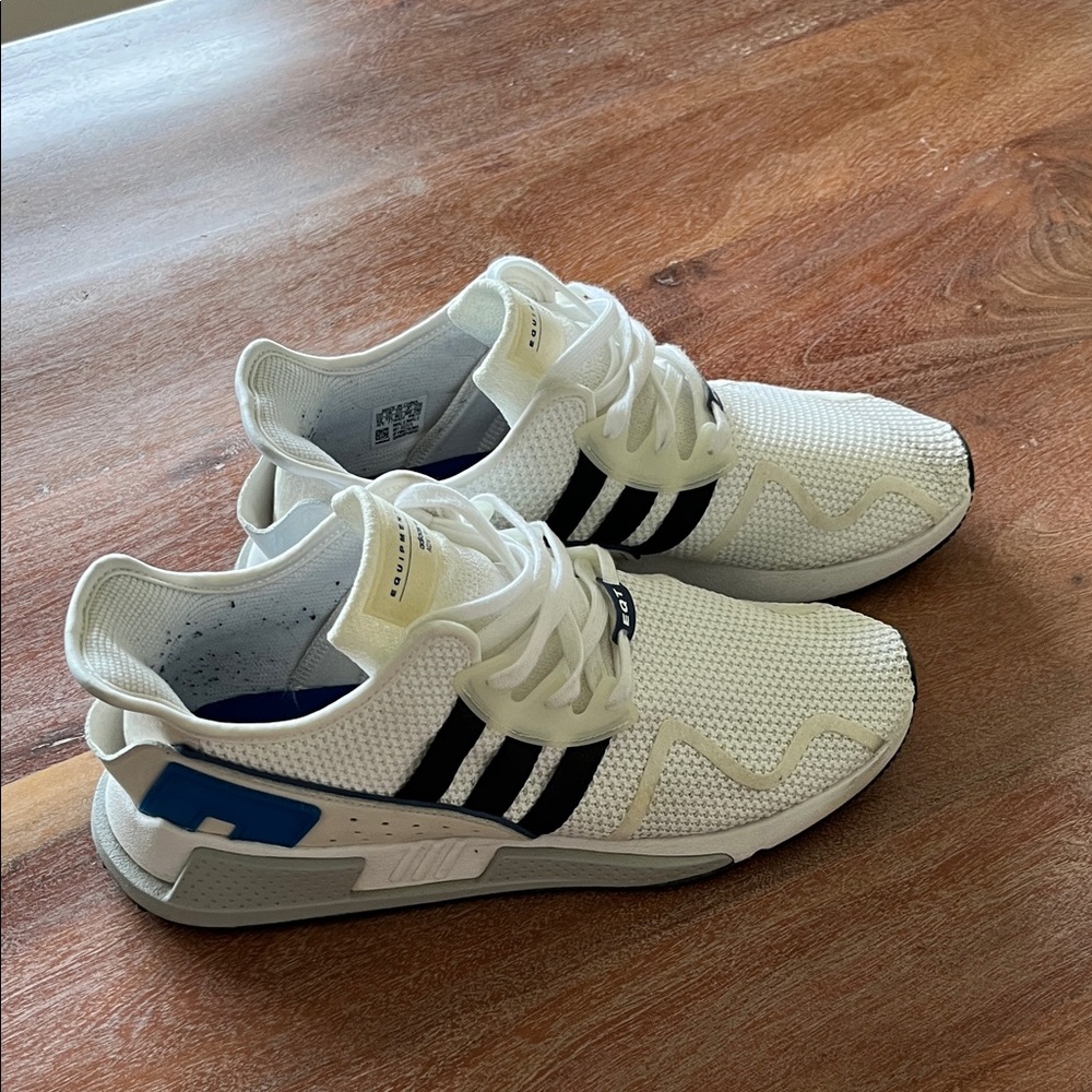 Adidas White and Blue Equipment circa 1995 re-issue